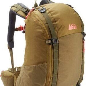 REI Co-op Trail 40 Pack Women's | Oregano Green and Coral | Lightweight | Medium